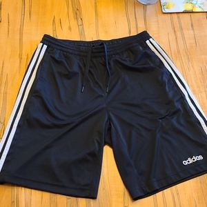 Men's Black Adidas Basketball Shorts